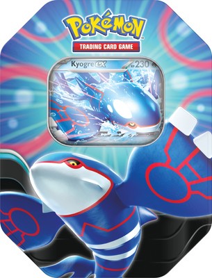 Pokémon Tin-Box Azur-Legenden: Kyogre-ex Neu & OVP
