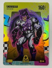 2025 Bo Jackson Battle Arena Update Snowbear Rad Battle Foil Hex SP BNA594