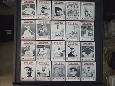 1984 Decathlon  Baseball card set  Negro leauge All Stars  (EX to NM )