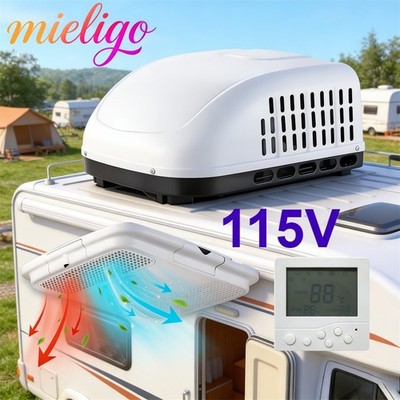 Mieligo 15000 115V Heat&Cooler Air Conditioner For Camper Fifth Food Truck Van