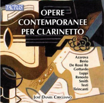 Fabrizio de Rossi Re Opere Contemporanee Per Clarinetto (CD) Album