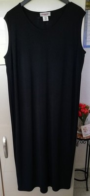 Sehr schönes Chalou Maxikleid Schwarz Gr. 50
