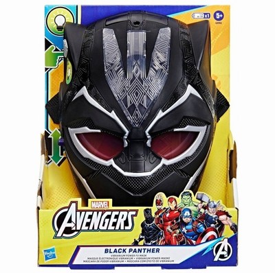 Marvel Hasbro Black Panther Power FX Full Mask LED Adjustable Flip-Down Lens