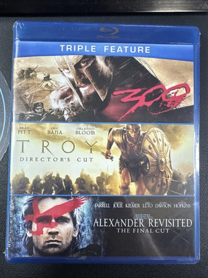 #ad 300 Troy Director#x27;s Cut Alexander Revisited: the Final Cut Blu ray 2004 $15.99