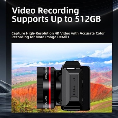 Digitale Spiegellose Kamera 4K Ultra HD 96 Megapixel 50x Zoom mit WLAN