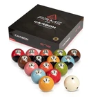 DYNASPHERES PRIME CARBON POOL BALL SET FACTORY SEALED REG SIZE NEW SHIPS FREE