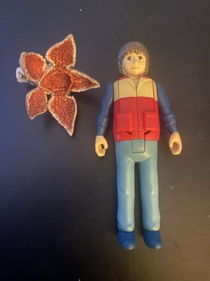 Bandai Stranger Things WILL 4'' Figure w/BAF Demogorgon Head fright feature Loose