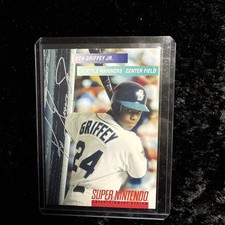 Nintendo 1994 Super Nintendo Ken Griffey Jr #SNS-JR-USA Mariners 🔥RARE🔥MINT🔥