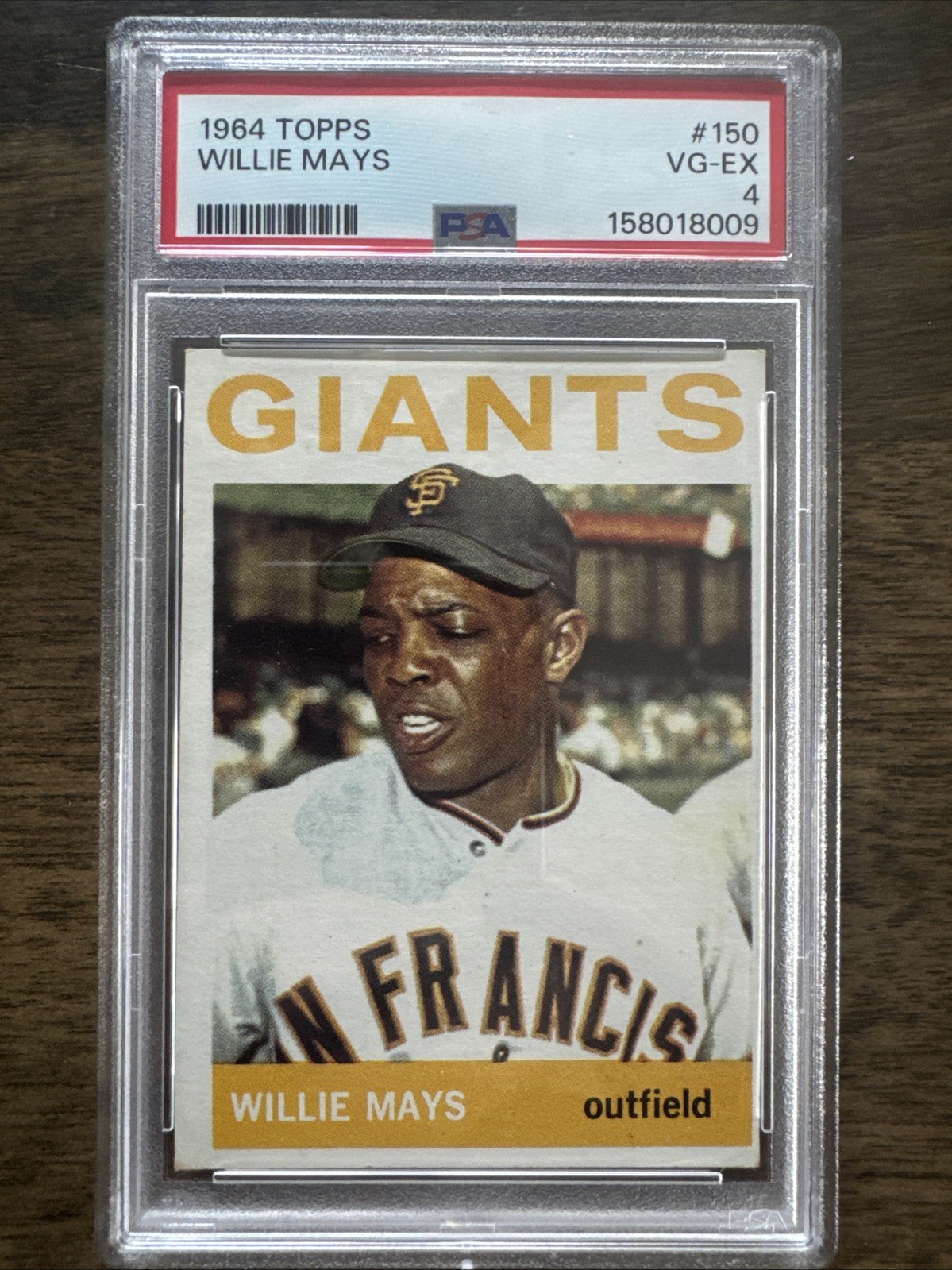 1964 Topps Willie Mays #150 PSA-4