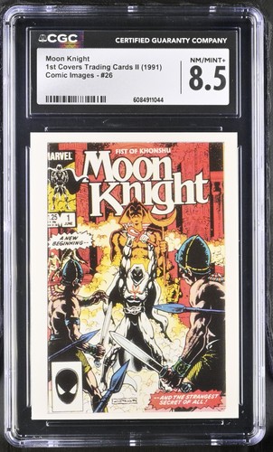 1991 Moon Knight 1st Covers Marvel Comics Presents Card #26 CGC 8.5 NM/MINT+