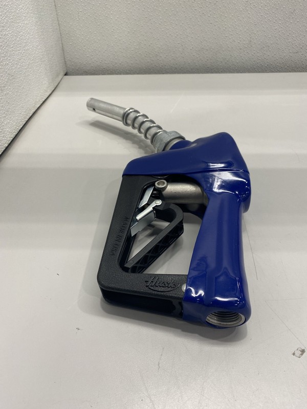 Husky XS Pressure Sensitive Unleaded Nozzle w/ Splash Guard Blue 159559-01