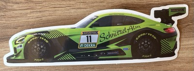Original Aufkleber 2024 Schnitzelalm Mercedes GT3 #11 24h Rennen Nürburgring rar