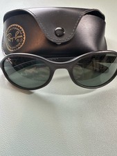 Ray-Ban RB2016 Daddy-O Black Oval Sport Sunglasses with Case