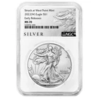 2022 (W) $1 American Silver Eagle NGC MS70 ER ALS Label