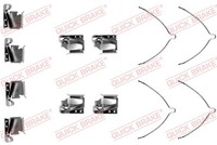 ZubehöRsatz Scheibenbremsbelag Quick Brake 109-1269 FüR RAV Toyota Camry Carina