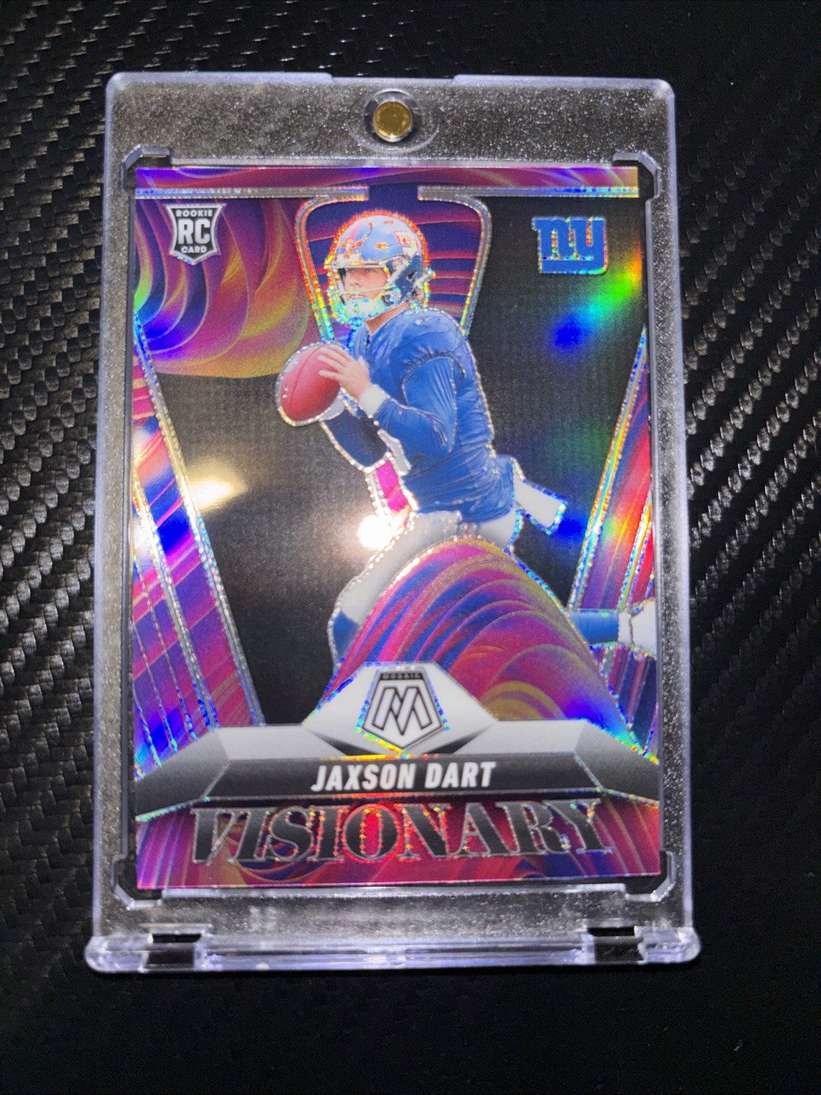 2025 Mosaic Visionary CASE HIT Jaxson Dart Rookie Card 🔥