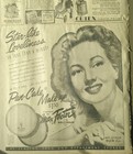 SEPT 30, 1944 NEWSPAPER #2049- MAX FACTOR MAKEUP AD FEATURING ANN SOTHERN — photo 1