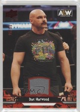 2023 Upper Deck AEW All Elite Wrestling Red Mat Relic 26/50 Dax Harwood #50 0n3v