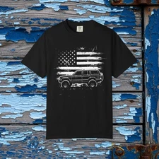 Cherokee XJ American Flag Off-Road 4x4 Vehicle 