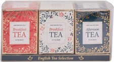 New English Teas Christmas Themed English Tea Carton Gift Set of 3
