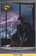 2025 Upper Deck DC x NHL Crossover Canvas Silver Achievement Superman ™ READ e0y