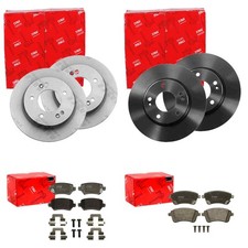 TRW BREMSSCHEIBEN + BELÄGE VORNE + HINTEN passend für KIA VENGA YN