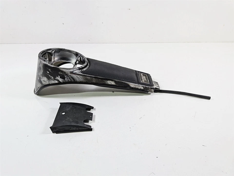 Harley Touring Electra Glide 1990 FLHTC cubierta de tanque pintura de calavera personalizada 61282-03 Foto 3 de 4