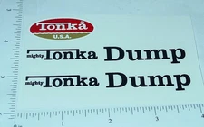 Mighty Tonka Dump Truck Sticker Set TK-214