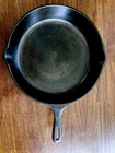 GRISWOLD  #10 CAST IRON SKILLET 11 3/4 INCH FULLY RESTORED