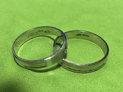 Ringringe Ringringe aus ECHTEM 925er Silber Herren Damen