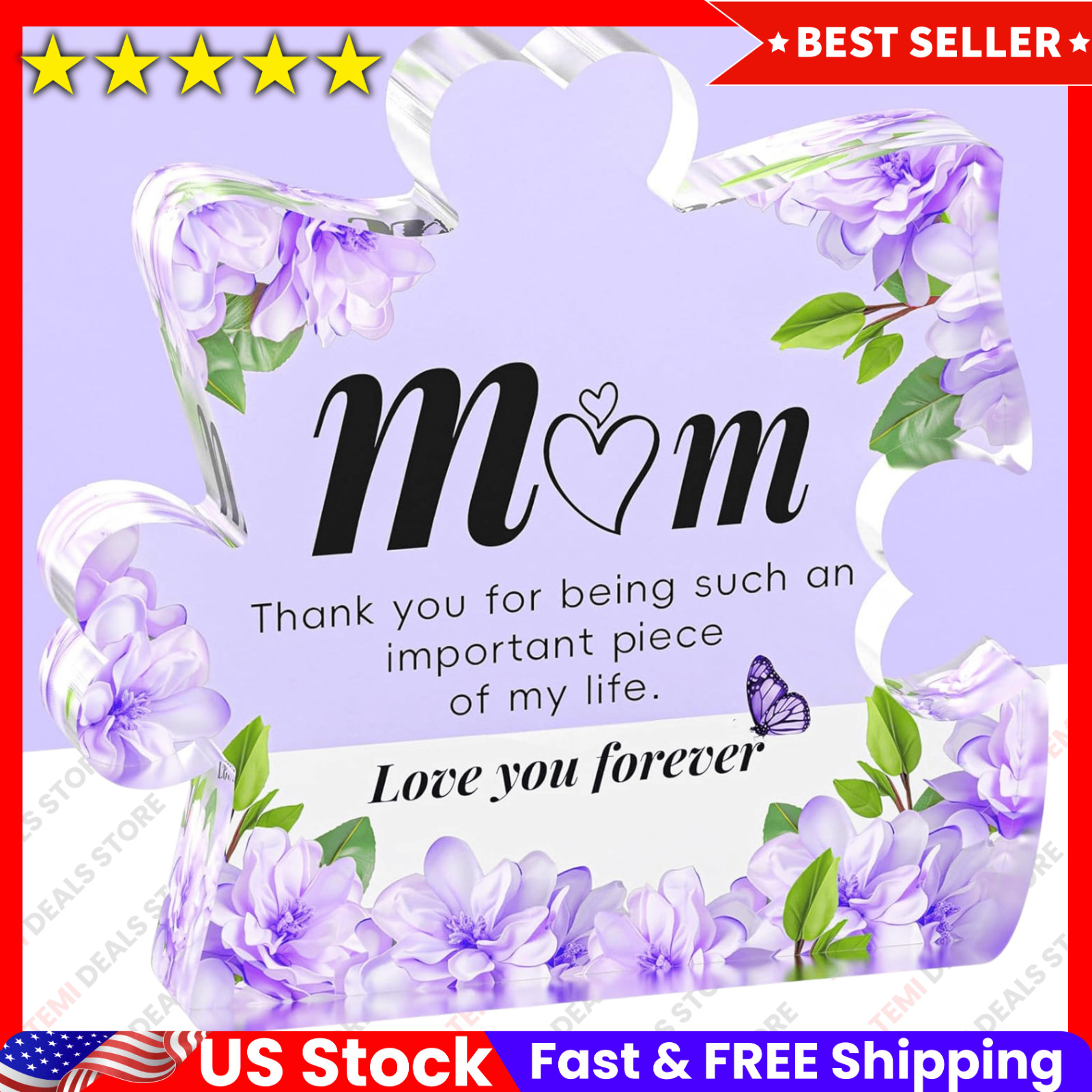 Gifts for Mom, Mothers Day from Husband Daughter Son, Birthday Women Wife Gifts
