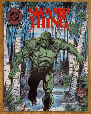 RPG Buch Swamp Thing Quellenbuch und Szenario für DC Heroes von Mayfair Games