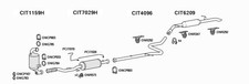 Exhaust System for Citroen C4 Cactus DV6FD BlueHDi 100 1.6 2014-2018 Euro 6