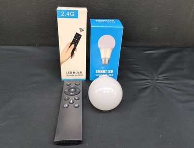 Smart A60 LED Light Bulb 9W With LED Bulb Remote Control 2.4G