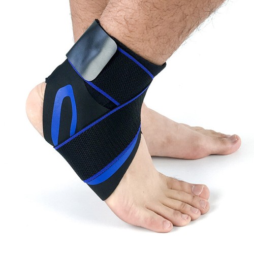 Equipo de protección de tobillo deportivo para hombres baloncesto correr fitness soporte para pies - Imagen 8 de 12