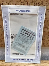 Microscale Decal N Scale 60-501: Pacific Fruit Express 40’ Refrigeration 1949-60