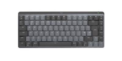 Logitech MX Mini Mechanical Wireless RF Tastatur QWERTY Englisch UK Graphite, Grau