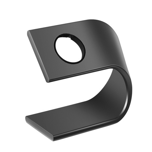 NICERIO Watch Stand Cradle U Shaped Watch Charging Dock Station (Deep Grey) - 第 1/9 張圖片