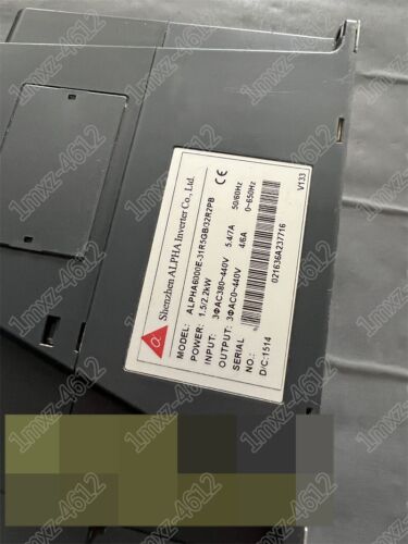 1pc used ALPHA6000E-31R5GB/32R2PB 1.5KW/2.2KW #kucun - Picture 2 of 3