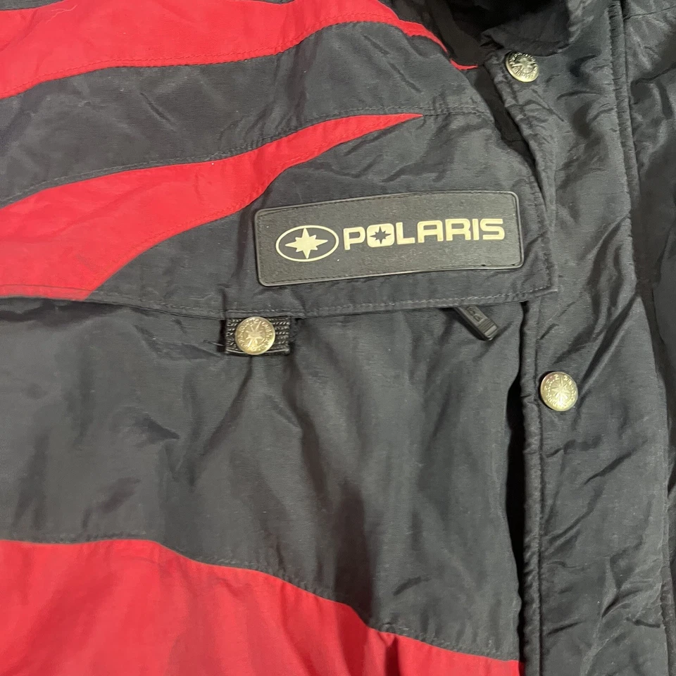 De Colección Pure Polaris Moto de Nieve ATV Carreras Chaqueta Abrigo Equipo de Carrera Para Hombre XL 27 X 27 Foto 3 de 4