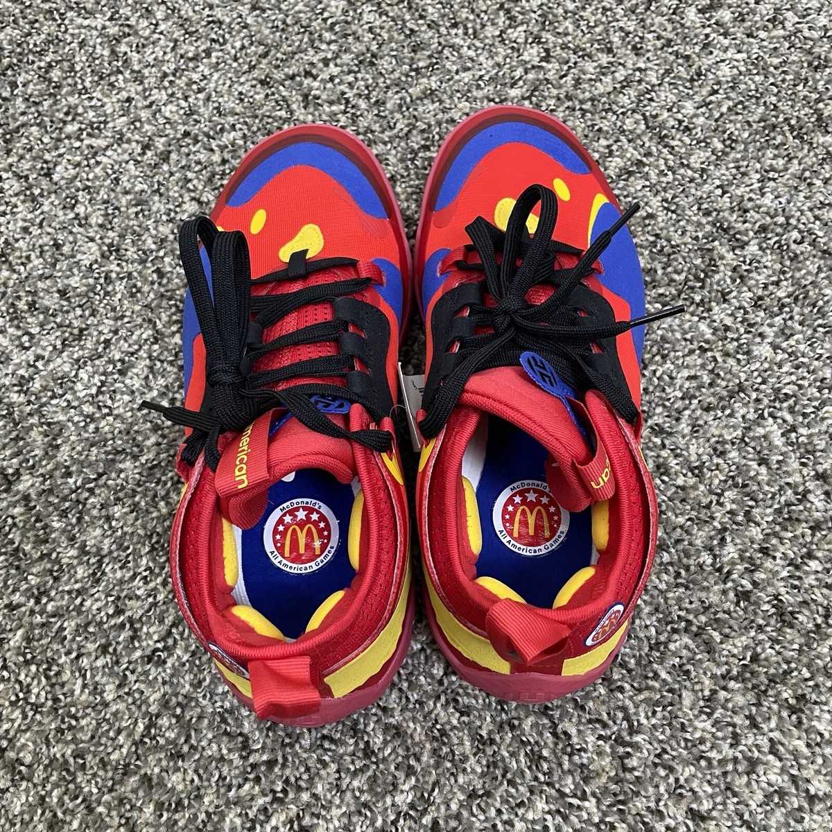Adidas Harden 5 Mens Size 9 McDonald\'s All Star High Top Shoes Basketball Rare Size 9 - Adidas Harden Vol. 5 McDonalds All American. NWOB  main image 3