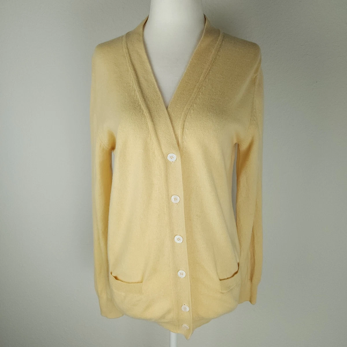 vintage cashmere cardigan products for sale | eBay