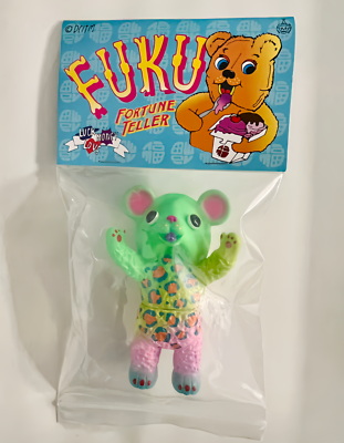 Don't Cry In The Morning ソフビ Hugger Bear DCITM Don't Cry in the Morning FUKU Fortune Teller Bear