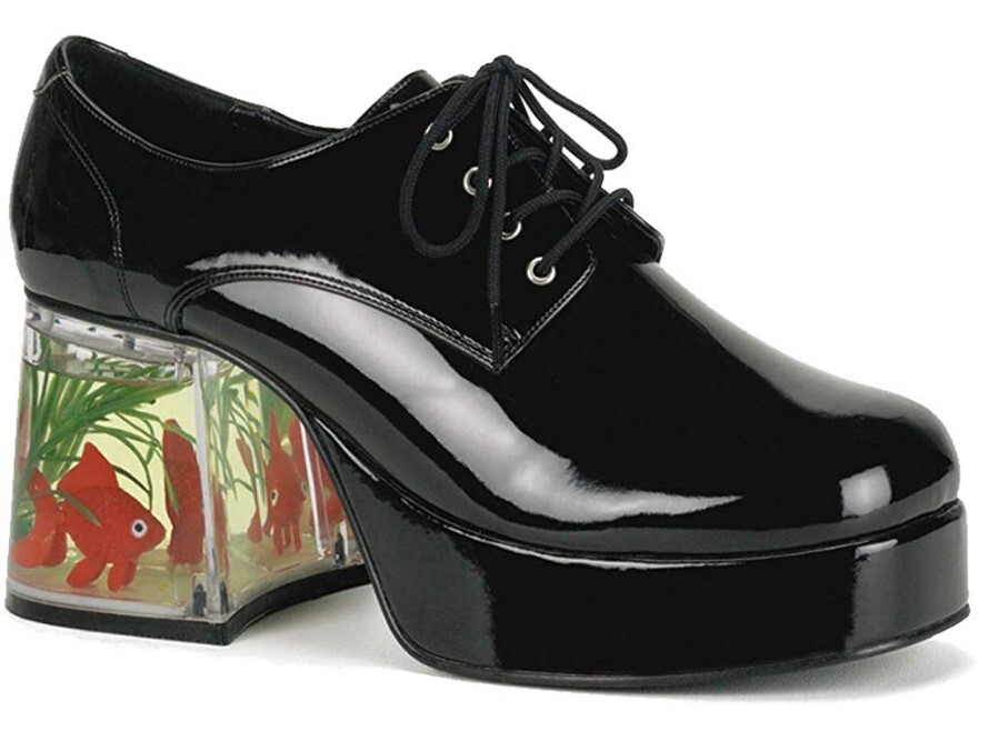 Black Pimp Fish Shoes - Disco - 1970 display picture 3