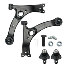 4Pcs Front Lower Control Arm and Ball Joints for 2009 - 2013 Toyota Corolla