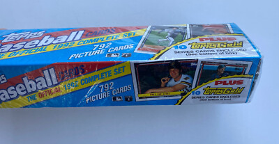 Topps Baseball 1992 Complete Set Factory Sealed 792 Cards Set w 