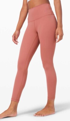 Lululemon Wunder Under High-Rise Tight 26'' *Full-On Luxtreme Brier Rose Size 8