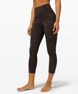 brown lululemon leggings
