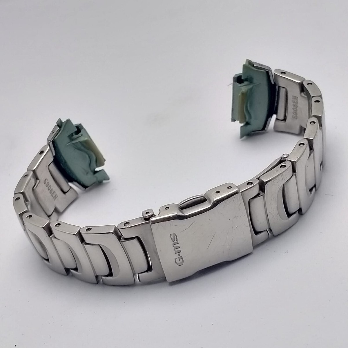 14 mm Casio MSG-140 Stainless Steel Baby-G S906EN Watch