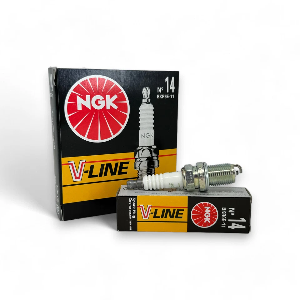 4x Zündkerzen V-Line von NGK passt für Daewoo Lanos 1.6 78kW Bj. 1997-2004 - Bild 4 von 4